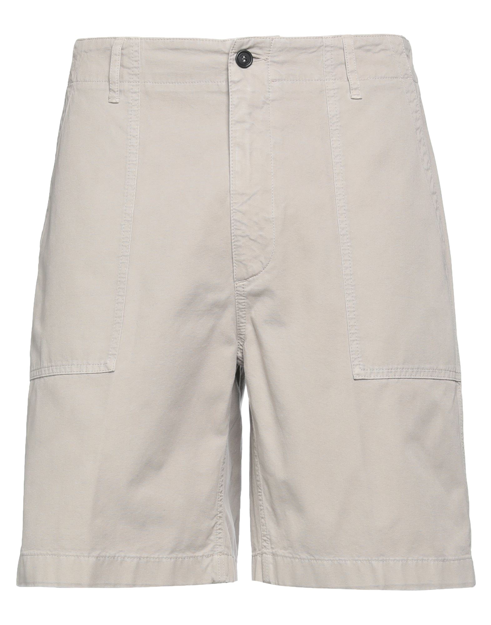 Dunhill Man Shorts & Bermuda Shorts Grey Size 38 Cotton