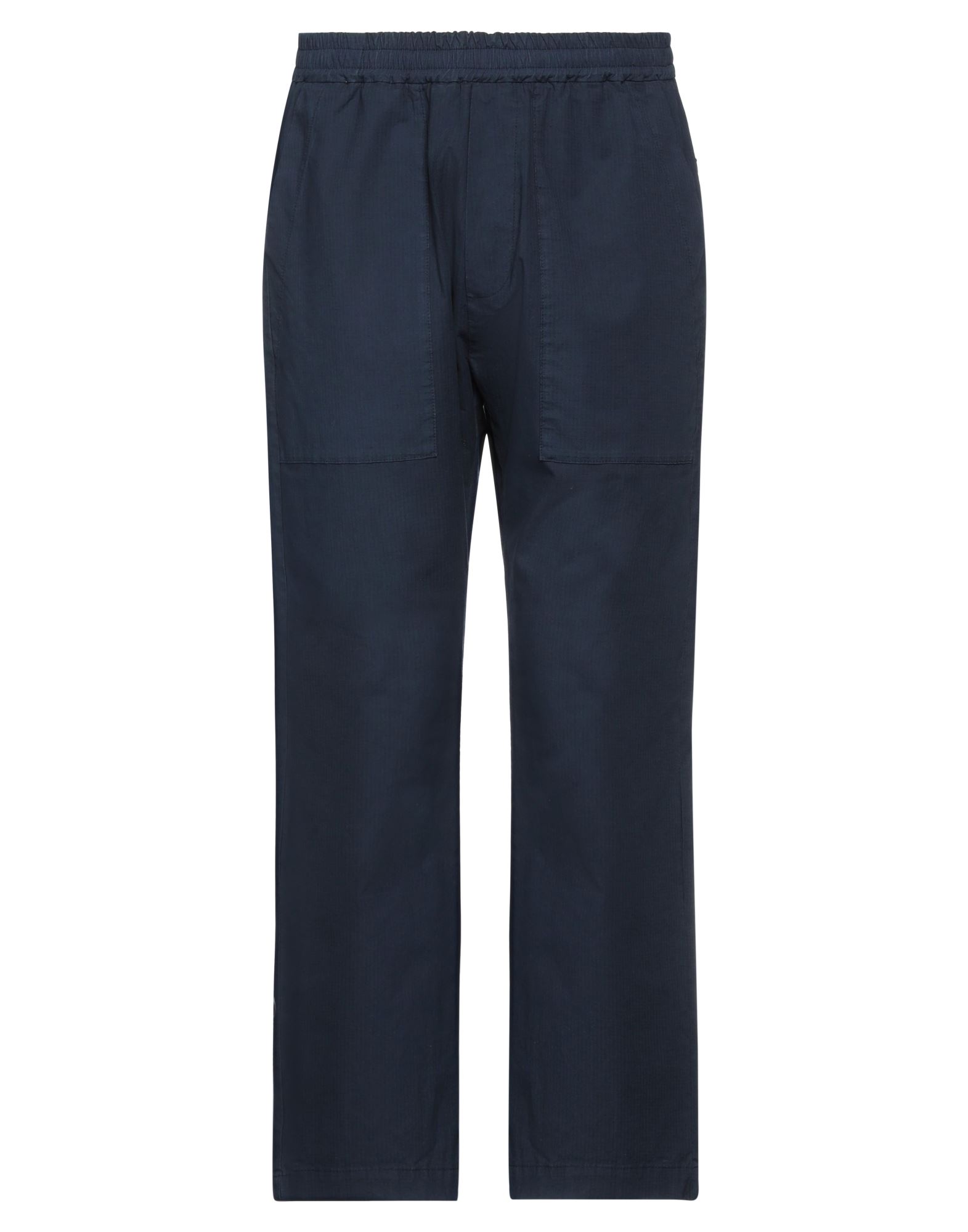 Shop Barena Venezia Barena Man Pants Navy Blue Size 40 Cotton, Elastane