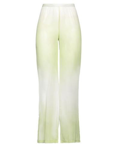 Na-kd Woman Pants Acid Green Size 4 Polyester