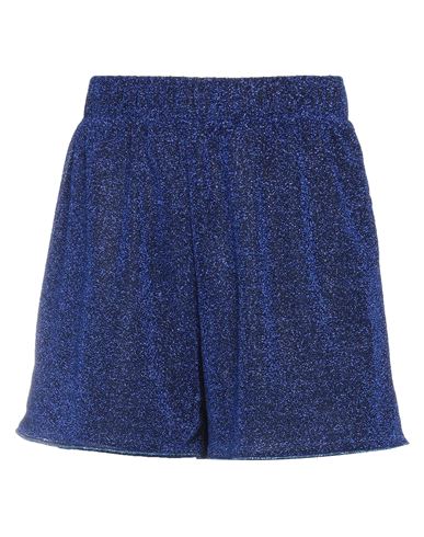 Oseree Oséree Woman Shorts & Bermuda Shorts Bright Blue Size S Polyamide, Metallic Fiber