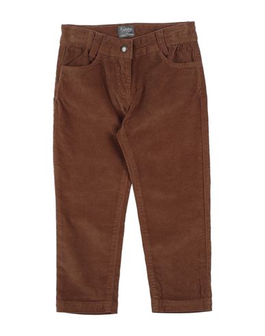 Tocoto Vintage Babies'  Toddler Boy Pants Brown Size 3 Cotton, Elastane