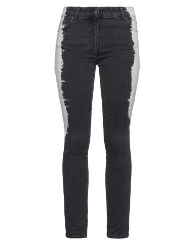 8pm Woman Jeans Steel Grey Size 29 Cotton, Elastane