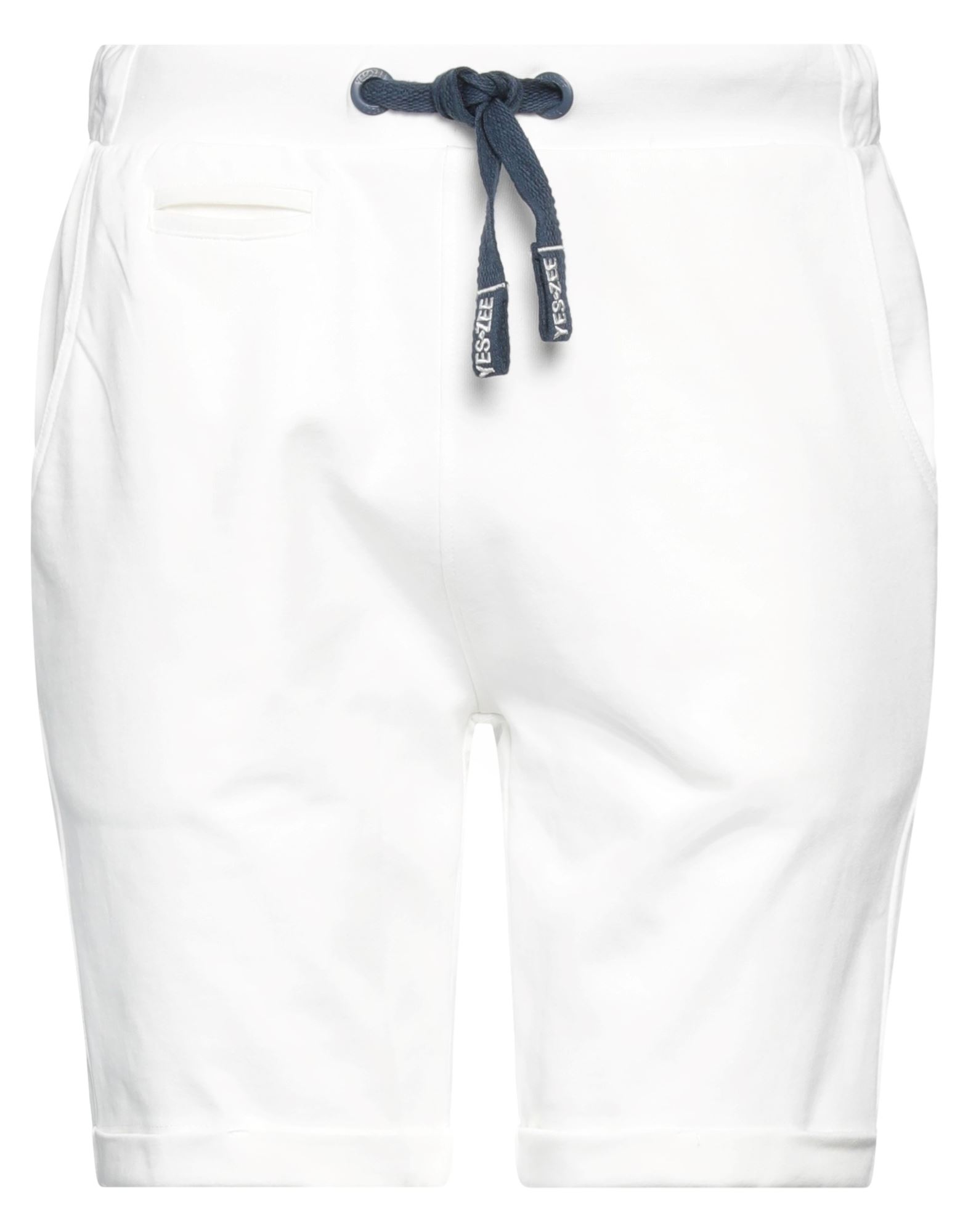 Yes Zee By Essenza Man Shorts & Bermuda Shorts White Size L Cotton