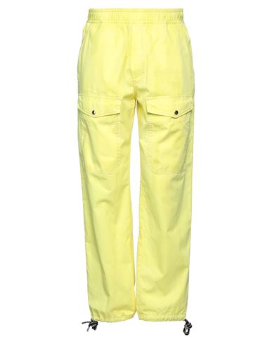 Just Cavalli Man Pants Yellow Size 30 Cotton