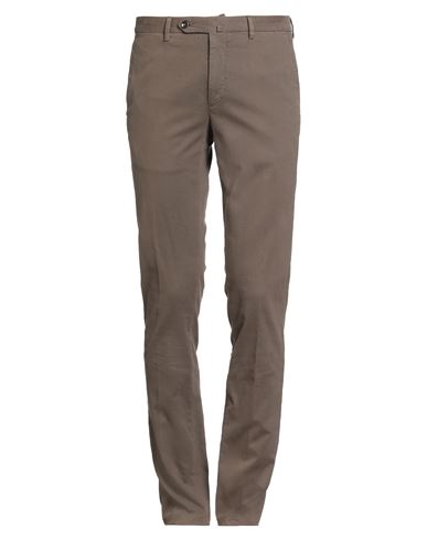 Incotex Man Pants Taupe Size 30 Cotton, Wool, Elastane In Gray