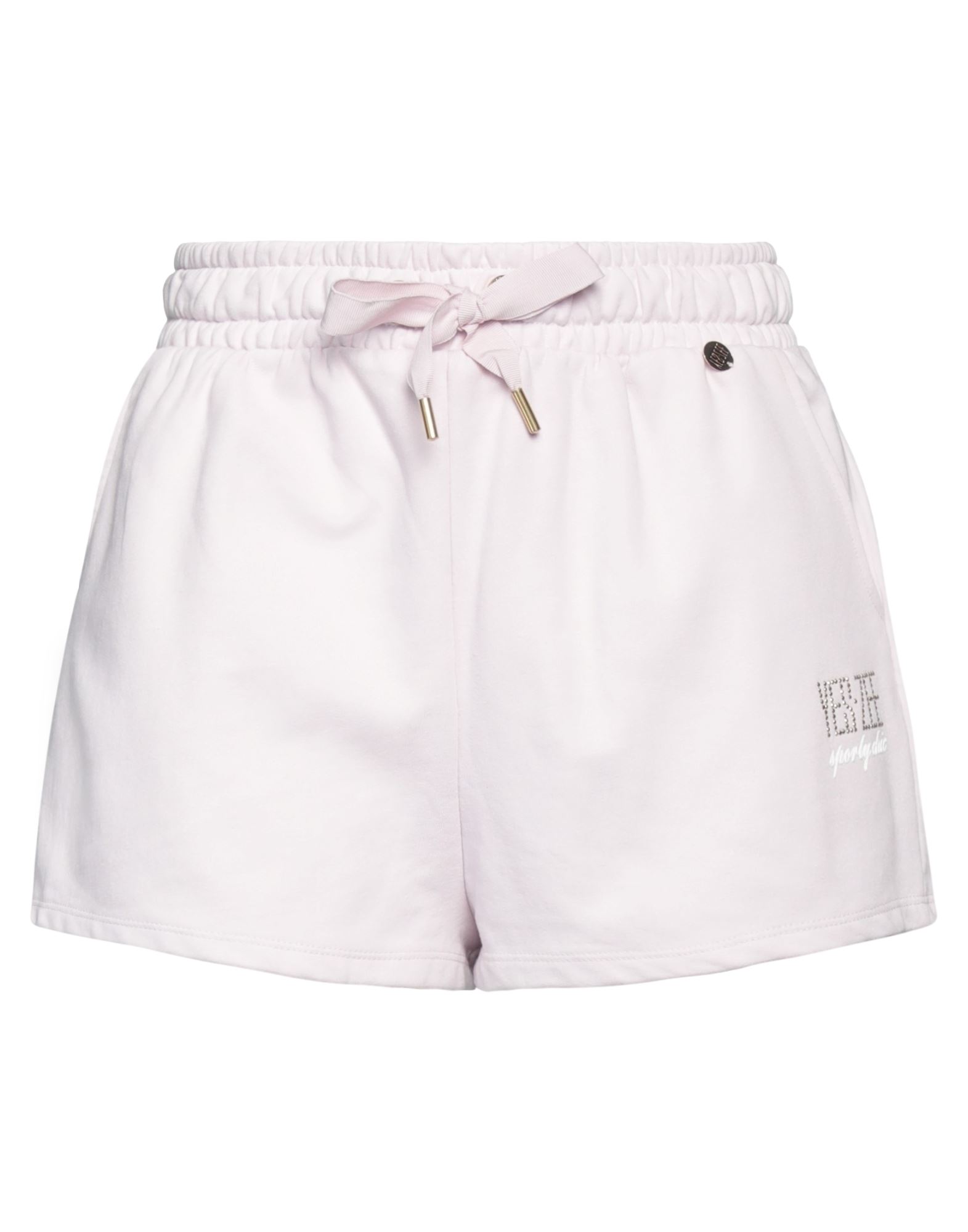 Yes Zee By Essenza Woman Shorts & Bermuda Shorts Light Pink Size L Cotton, Polyester
