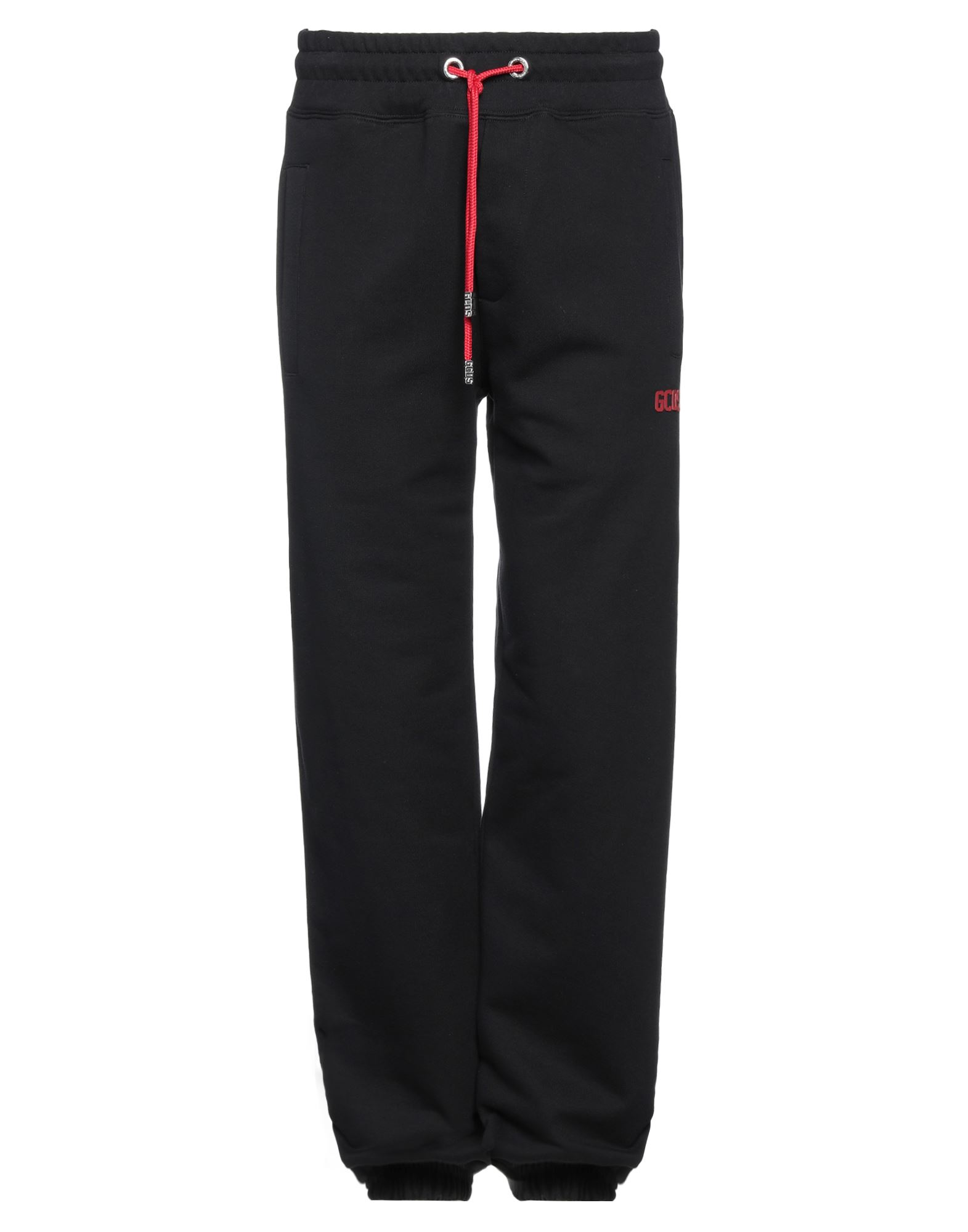 Gcds Tapered-leg Drawstring Trousers In Black