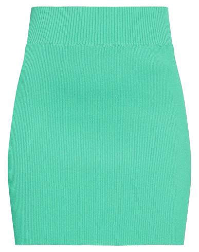 Cacharel Woman Mini Skirt Green Size L Viscose, Polyamide