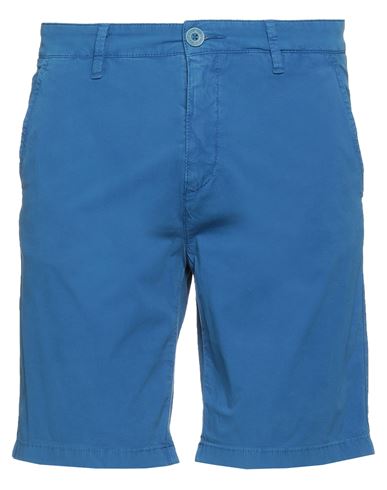 North Sails Man Shorts & Bermuda Shorts Blue Size 32 Cotton, Elastane