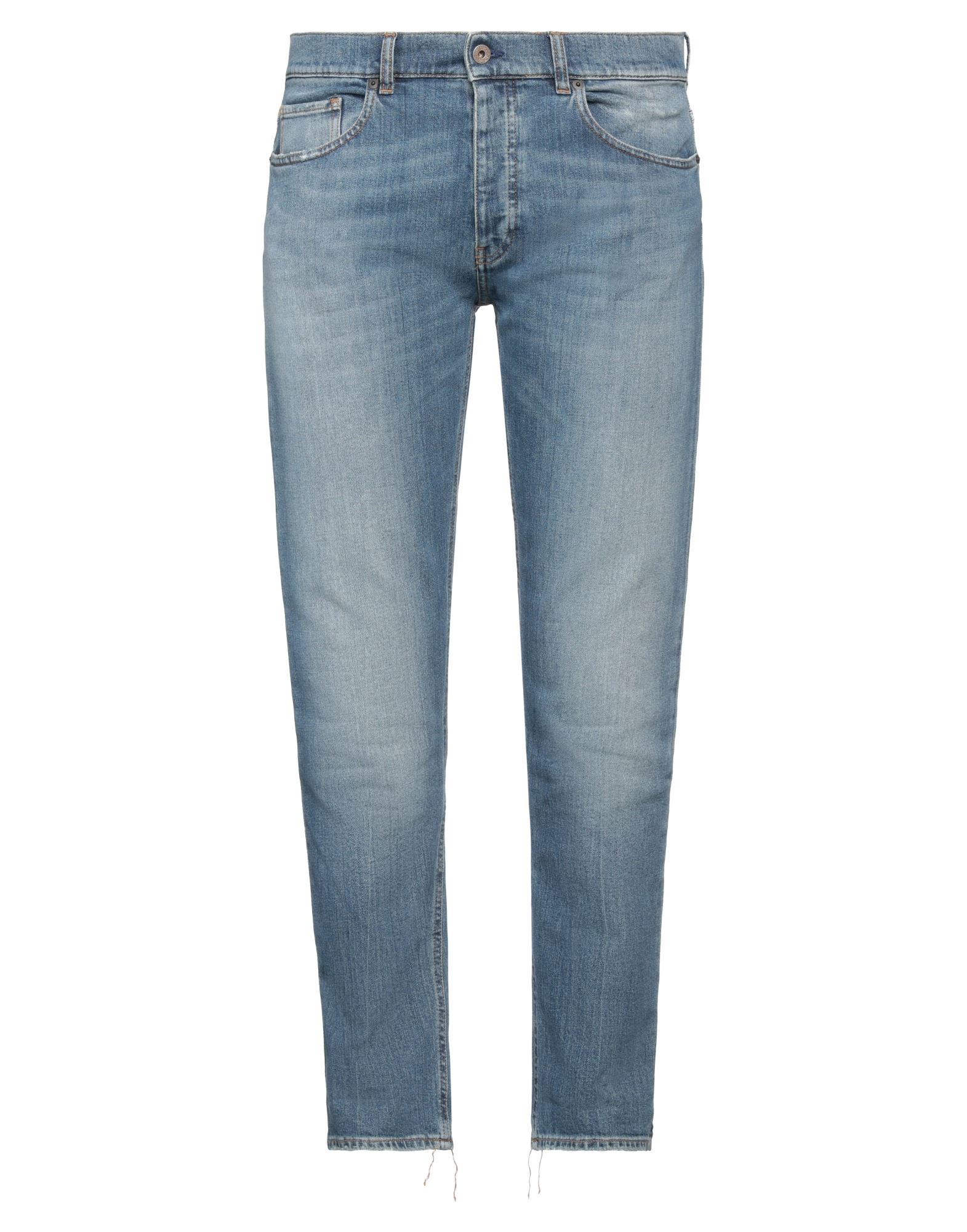 Pence Man Jeans Blue Size 38 Cotton, Elastane
