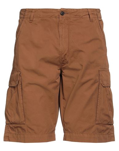Perfection Man Shorts & Bermuda Shorts Tan Size 30 Cotton In Brown