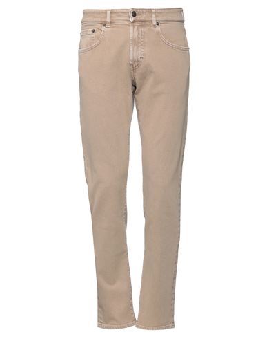 Modfitters Man Denim Pants Camel Size 31 Cotton, Elastane In Beige