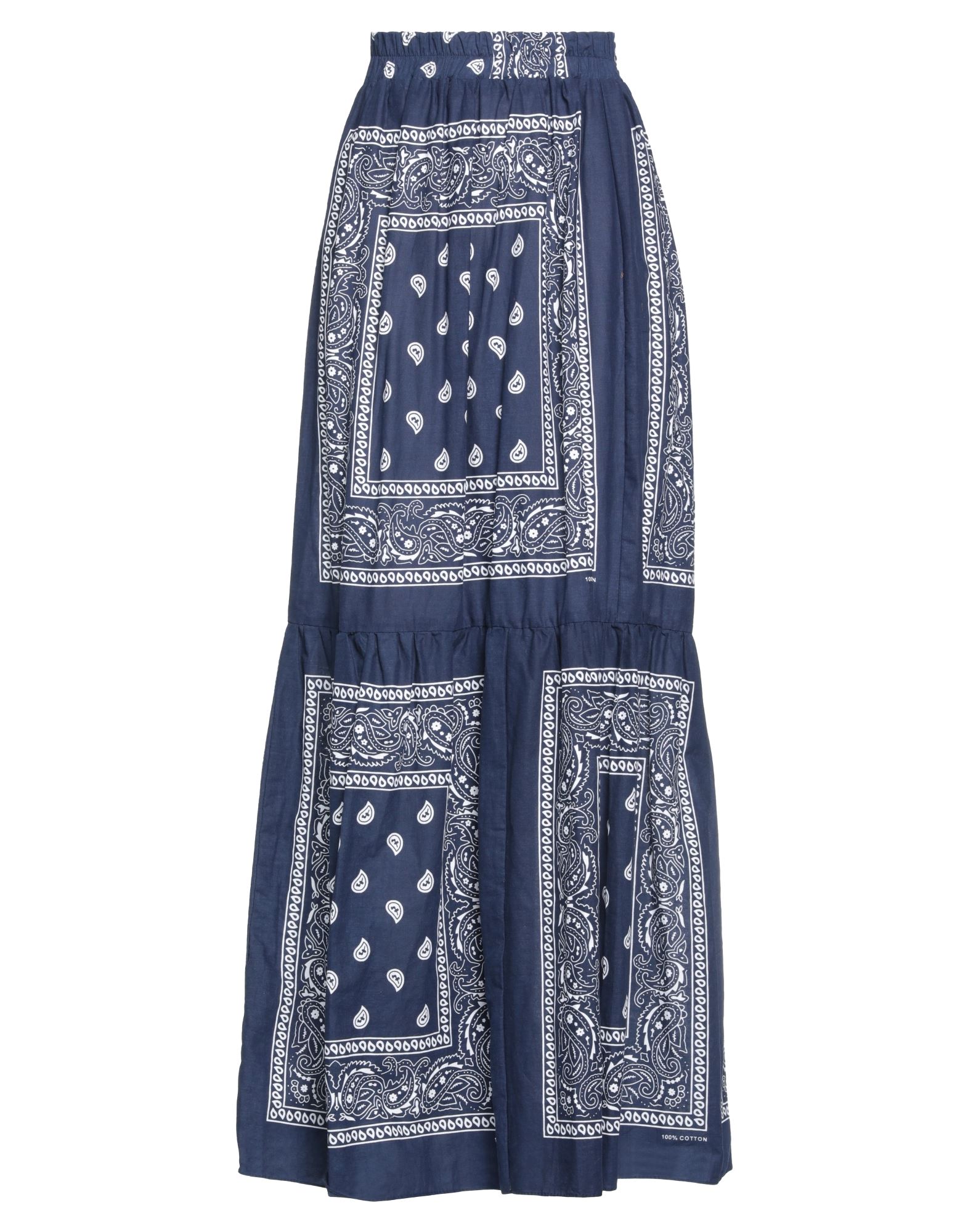 Mia Bag Long Skirts In Blue