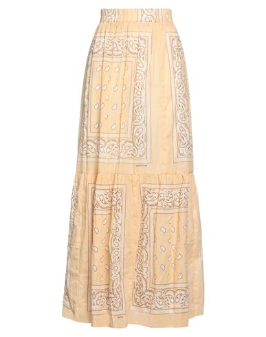 Mia Bag Woman Long Skirt Beige Size Onesize Cotton