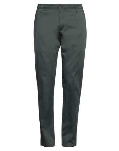 Armani Exchange Man Pants Lead Size 31 Cotton, Elastane In Grey