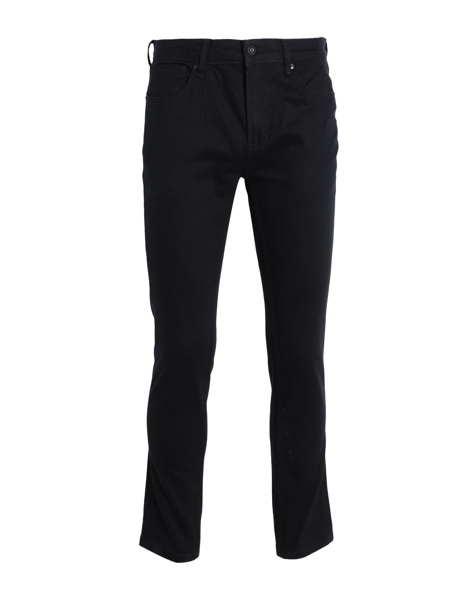 Topman Man Jeans Black Size 28w-32l Cotton, Elastane