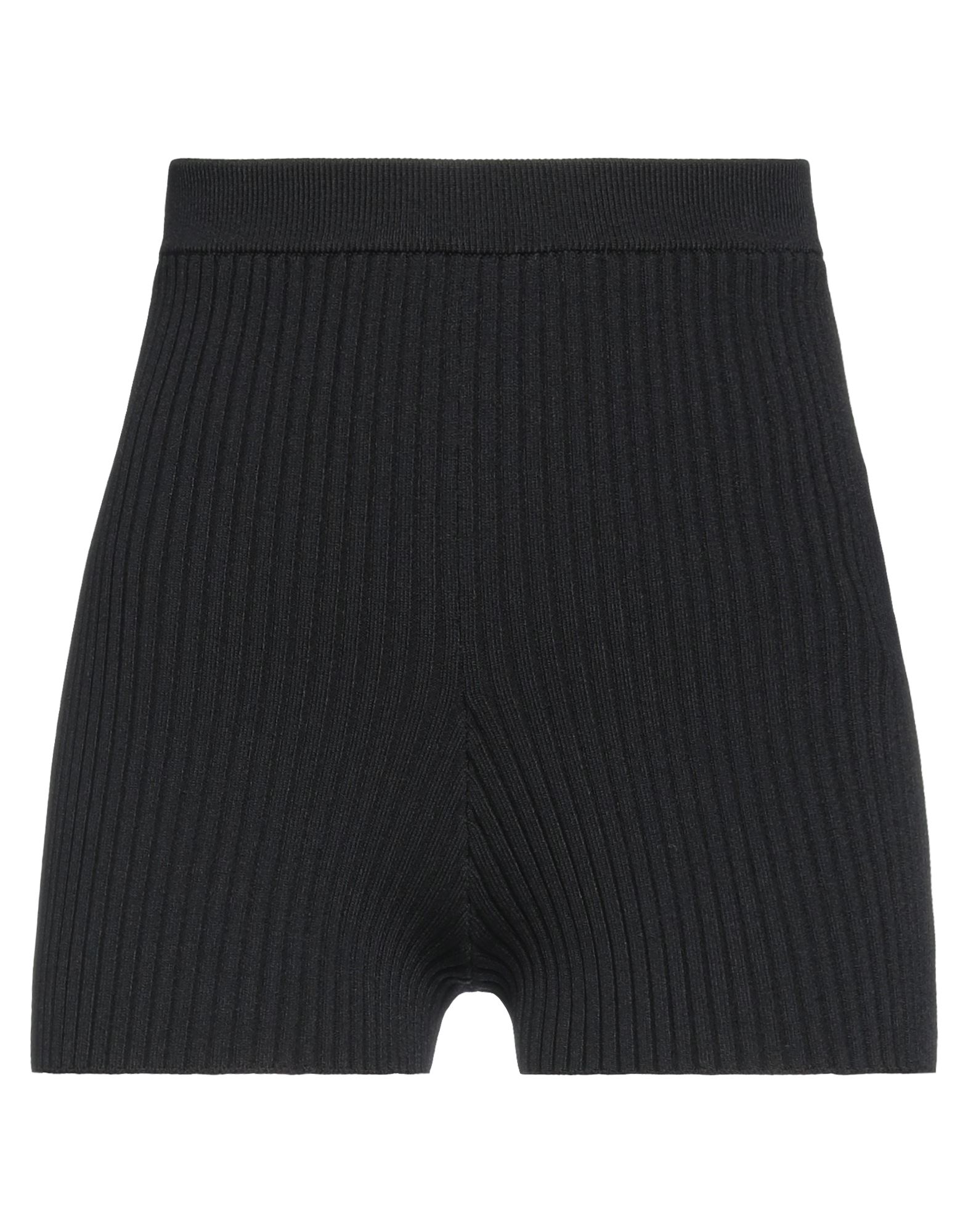 Ambush Woman Shorts & Bermuda Shorts Black Size M Viscose, Polyamide, Elastane