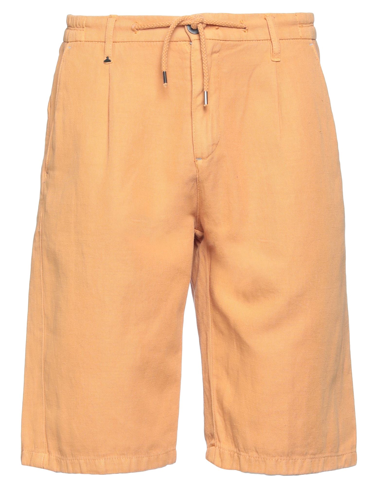 Berna Man Shorts & Bermuda Shorts Mandarin Size 28 Cotton, Linen