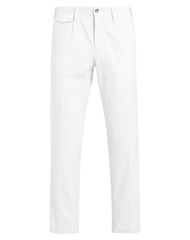 Tommy Hilfiger Man Pants White Size 38 Cotton, Cashmere