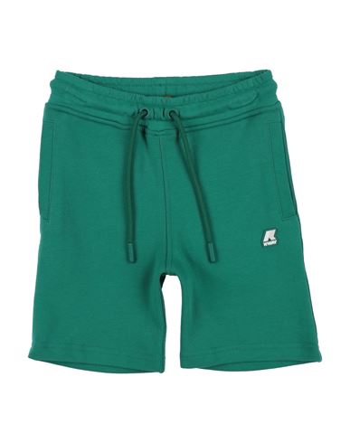 Shop K-way Toddler Boy Shorts & Bermuda Shorts Green Size 6 Cotton