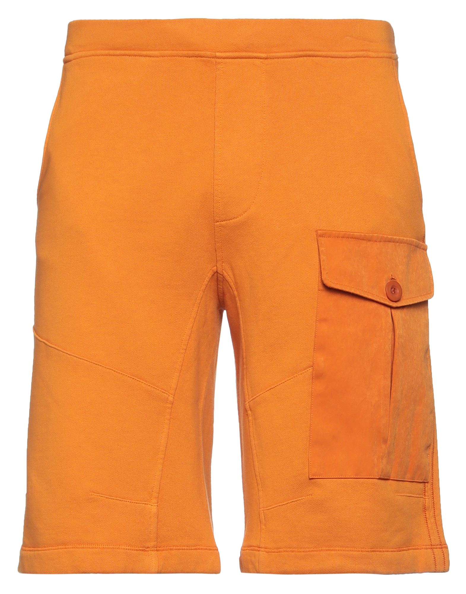 Ten C Fleece Short Pants In Orange