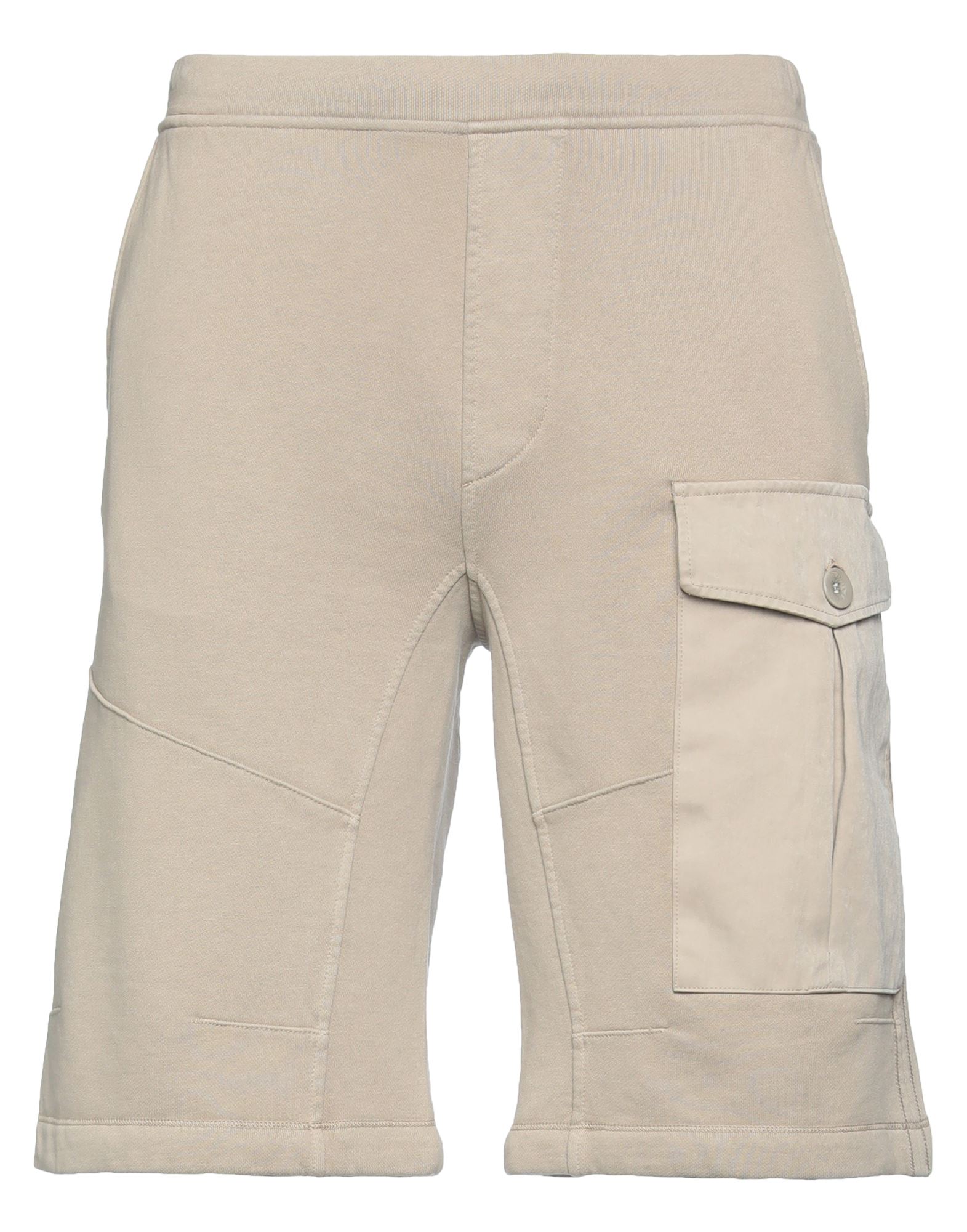 Ten C Man Shorts & Bermuda Shorts Khaki Size S Cotton, Polyester, Polyamide In Beige