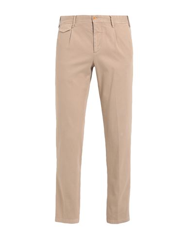 Tommy Hilfiger Man Pants Camel Size 36 Polyester, Cotton In Beige