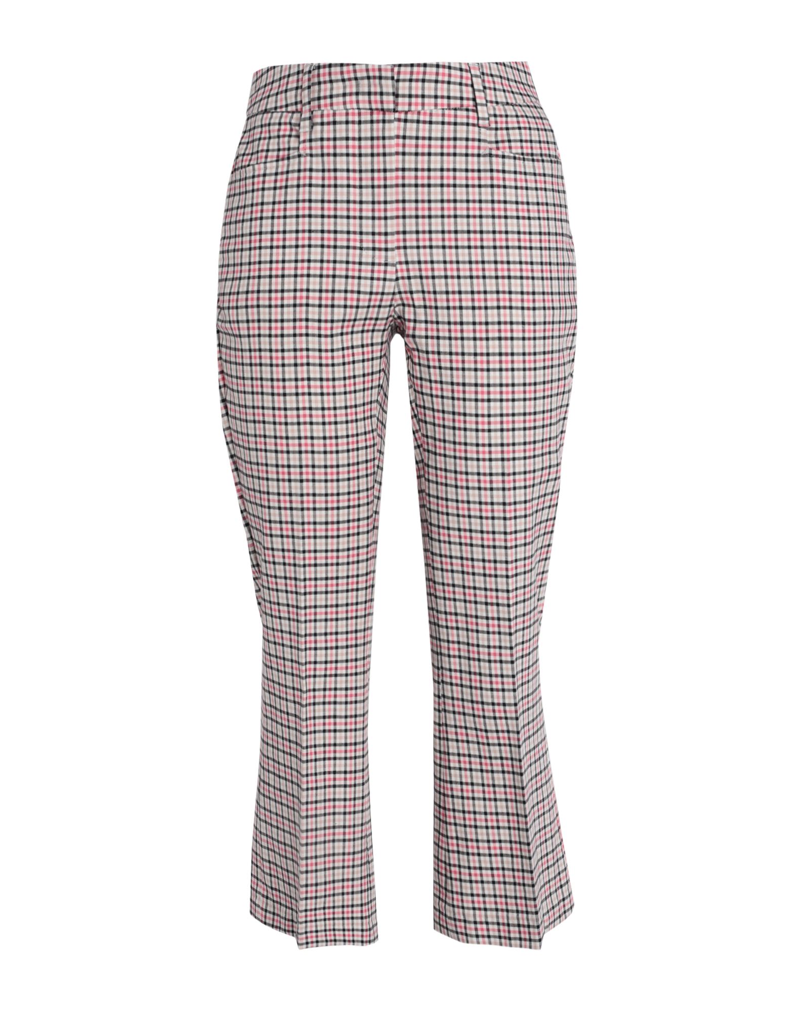 Max & Co . Woman Cropped Pants Pink Size 8 Cotton, Elastane