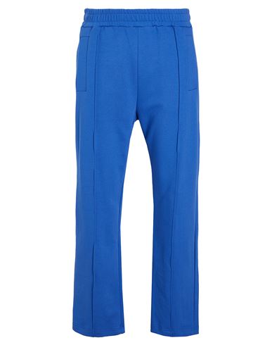8 By Yoox Organic Cotton Track Pants Man Pants Blue Size S Cotton