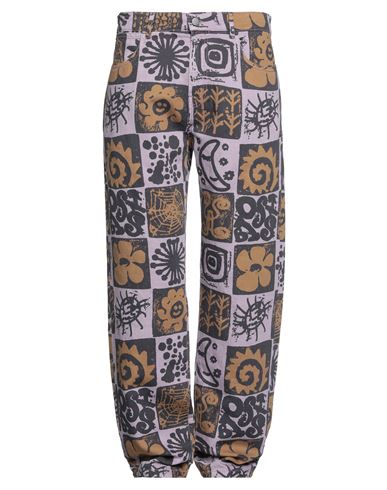Mcq By Alexander Mcqueen Mcq Alexander Mcqueen Man Jeans Lilac Size 30 Cotton, Linen In Purple