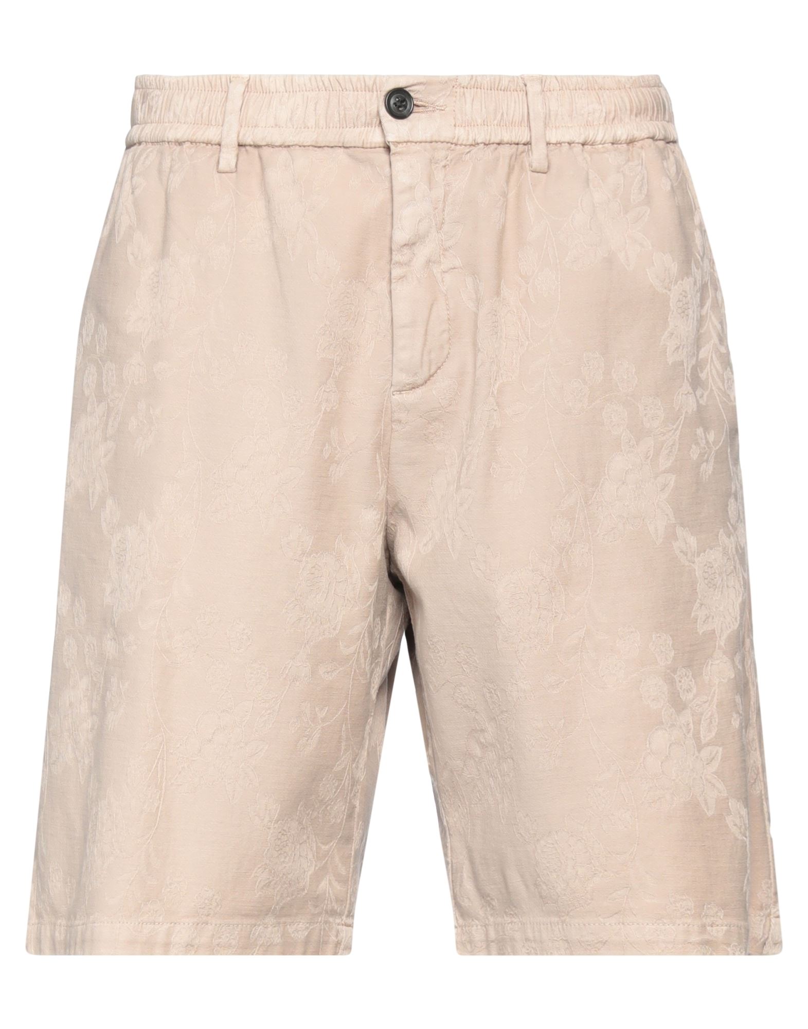 Perfection Man Shorts & Bermuda Shorts Beige Size 32 Cotton, Elastane