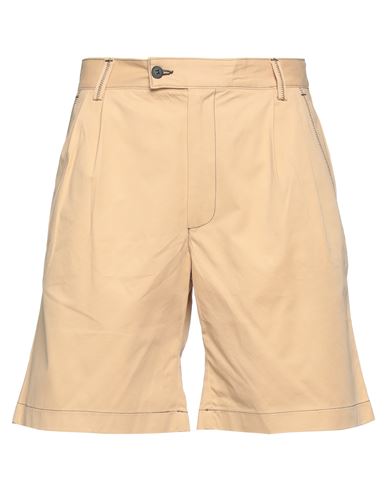 Shop Phipps Man Shorts & Bermuda Shorts Sand Size 34 Organic Cotton In Beige