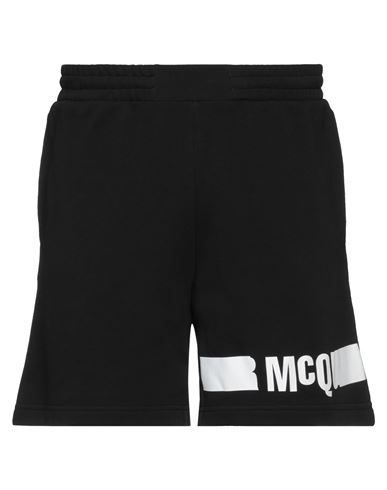 Mcq By Alexander Mcqueen Mcq Alexander Mcqueen Man Shorts & Bermuda Shorts Black Size Xl Cotton, Polyester, Elastane