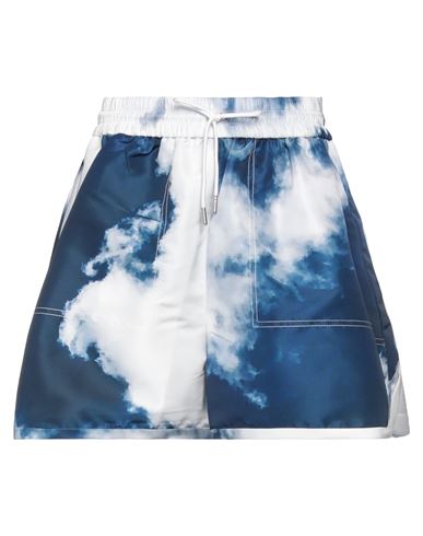 Alexander Mcqueen Woman Shorts & Bermuda Shorts Blue Size 2 Polyester