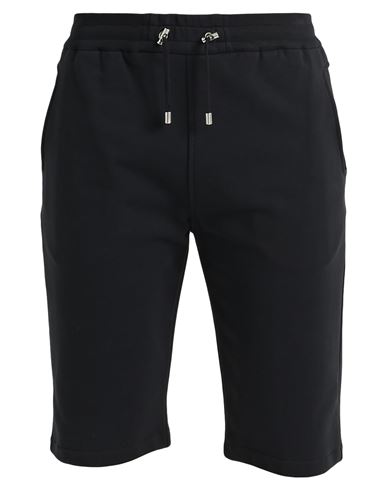 Balmain Man Shorts & Bermuda Shorts Black Size S Cotton