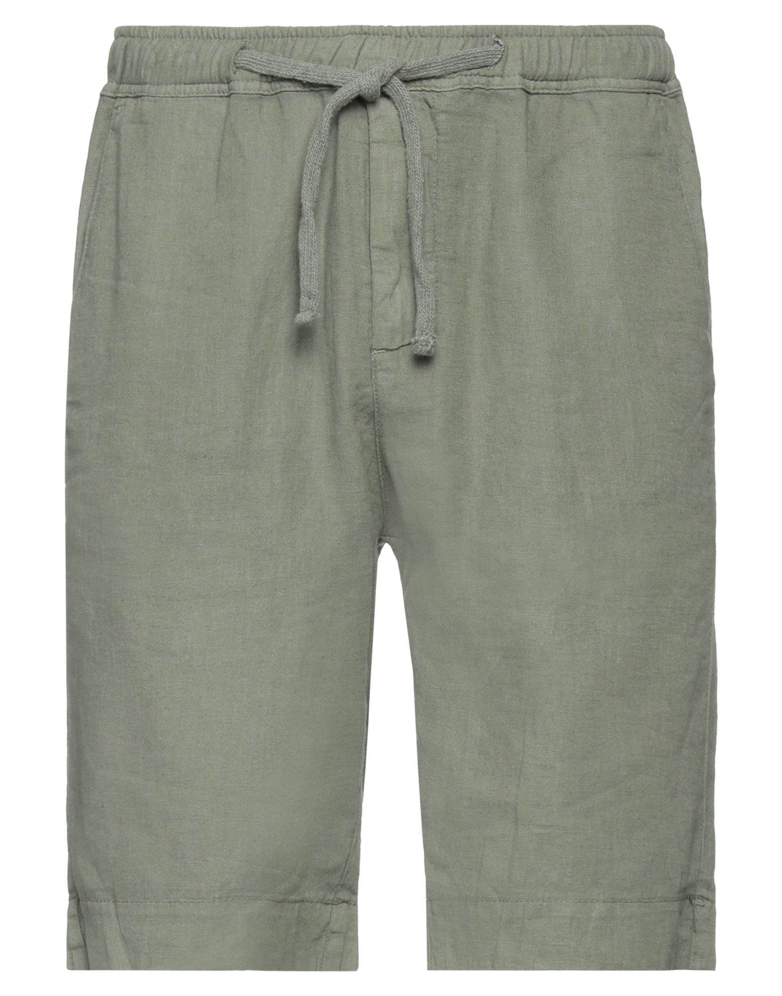 Censured Man Shorts & Bermuda Shorts Military Green Size 28 Linen