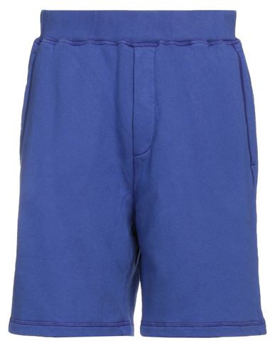 Dsquared2 Man Shorts & Bermuda Shorts Purple Size L Cotton, Elastane