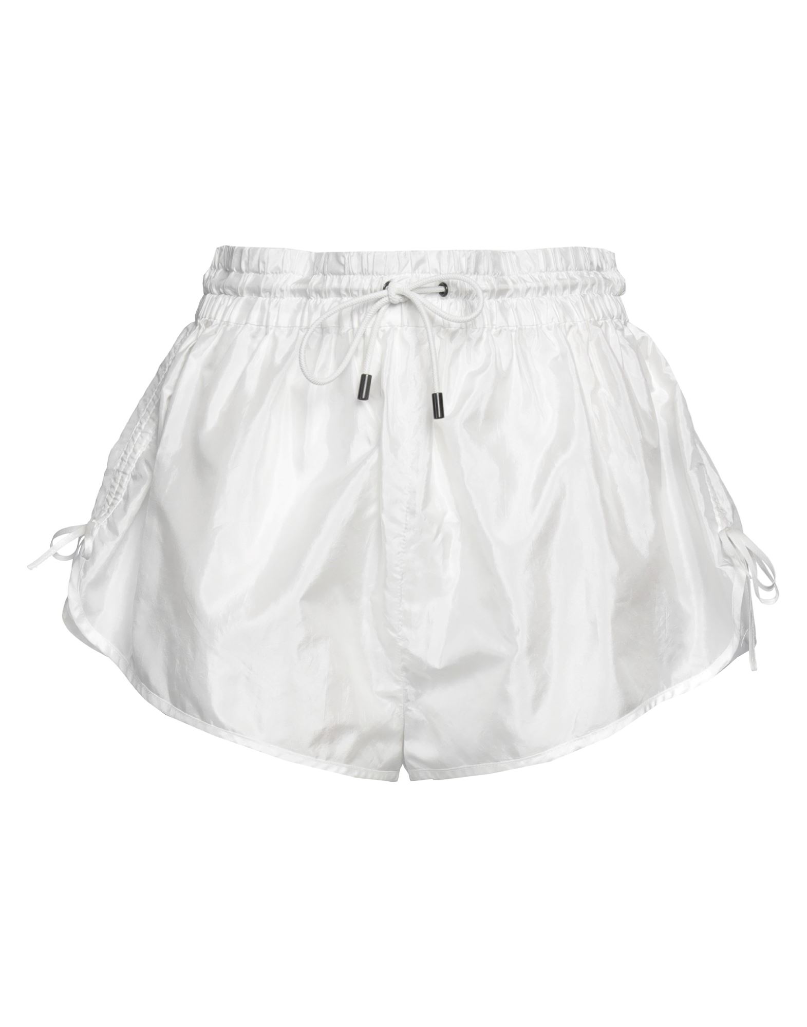 Isabel Marant Woman Shorts & Bermuda Shorts White Size 8 Polyamide, Silk, Cotton