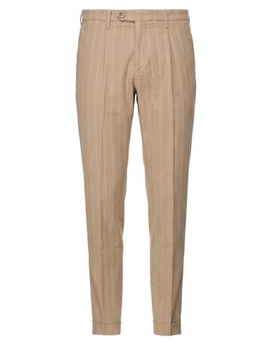 Michael Coal Man Pants Sand Size 35 Cotton, Elastane In Beige