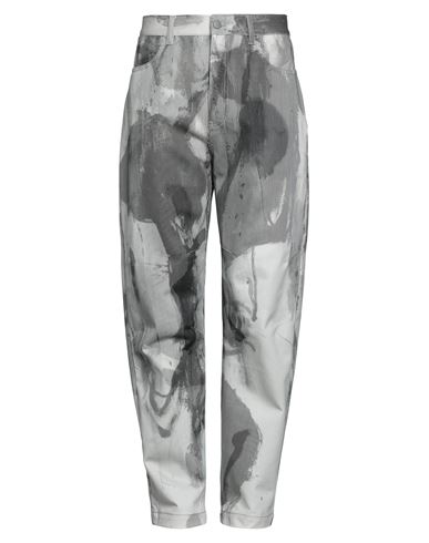 Mcq By Alexander Mcqueen Mcq Alexander Mcqueen Man Pants Steel Grey Size 32 Cotton, Polyester