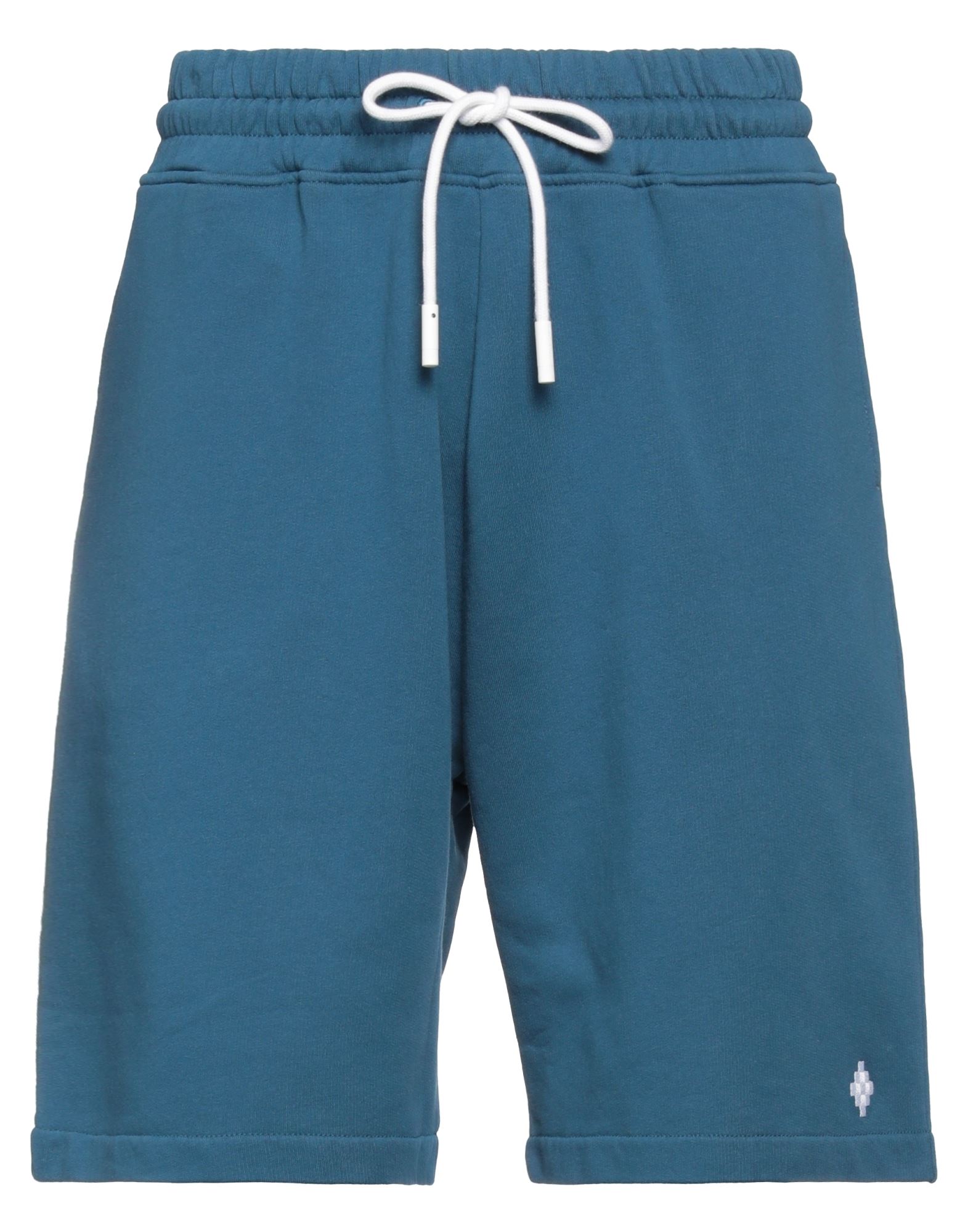 Shop Marcelo Burlon County Of Milan Marcelo Burlon Man Shorts & Bermuda Shorts Pastel Blue Size S Cotton, Polyester