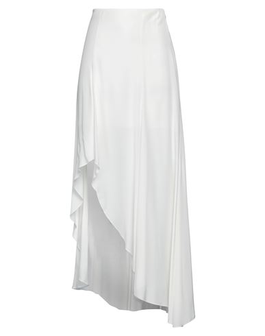 Patrizia Pepe Woman Mini Skirt Ivory Size 4 Viscose In White