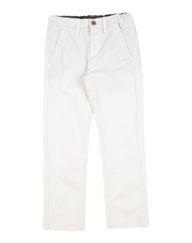 Guess Babies'  Toddler Boy Pants White Size 5 Cotton, Elastane