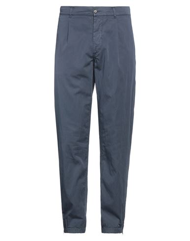 Aspesi Man Pants Navy Blue Size 40 Cotton, Polyamide