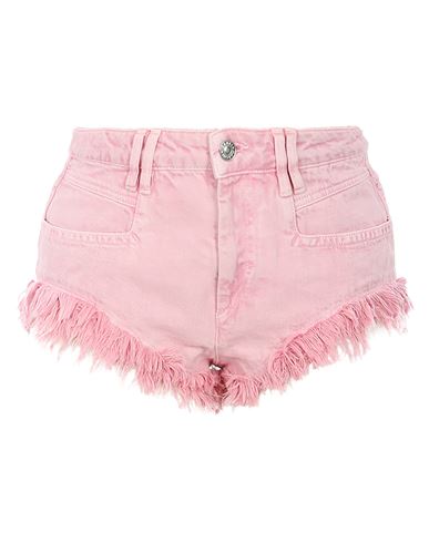 Isabel Marant Étoile Marant Étoile Woman Denim Shorts Light Pink Size 4 Cotton