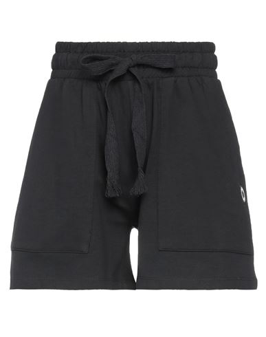 Markup Woman Shorts & Bermuda Shorts Midnight Blue Size S Cotton In Blue