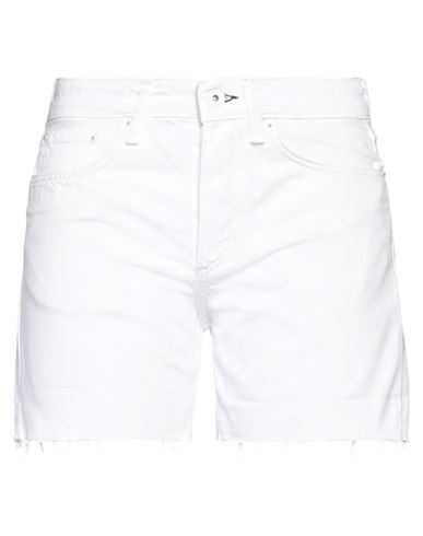 Rag & Bone Rosa White Denim Shorts In White