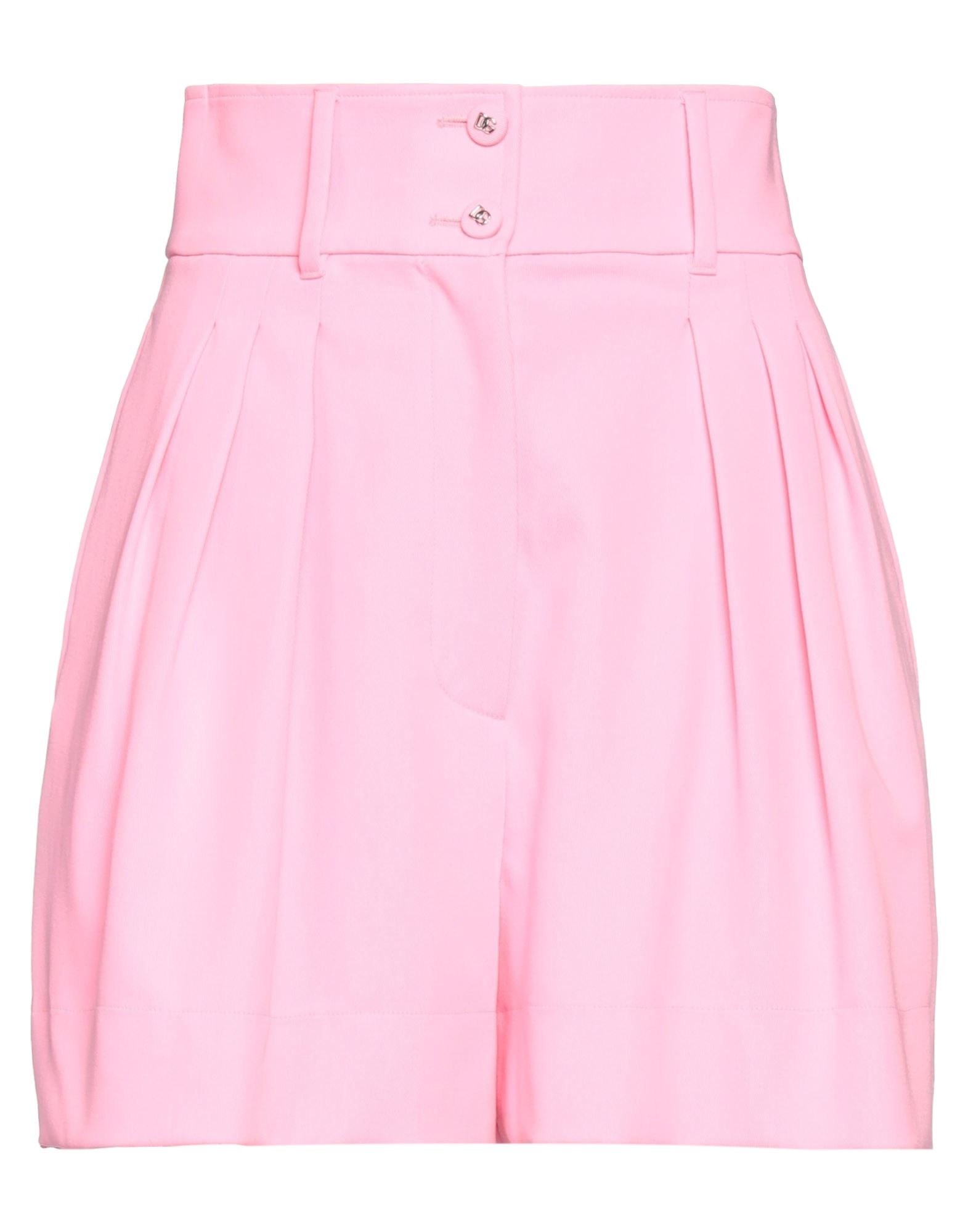 Dolce & Gabbana Woman Shorts & Bermuda Shorts Pink Size 8 Polyester, Viscose, Elastane