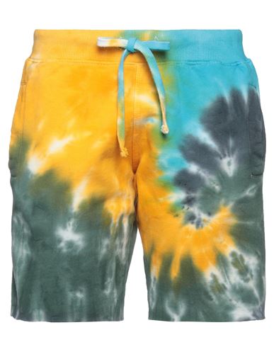 La Detresse Woman Shorts & Bermuda Shorts Ocher Size M Cotton, Polyester In Yellow