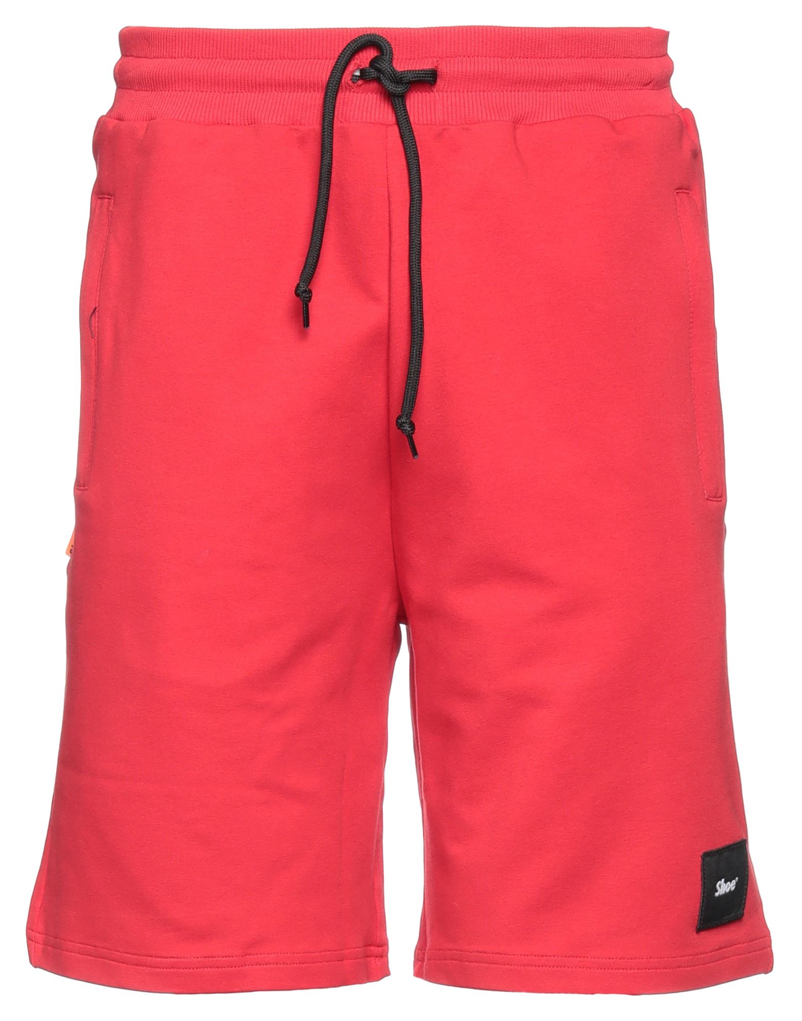 Shoe® Shoe Man Shorts & Bermuda Shorts Red Size Xxl Cotton, Elastane